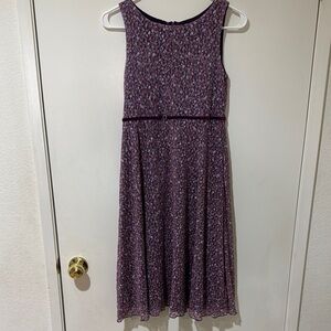 hype Purple Sleeveless Dress- Girls